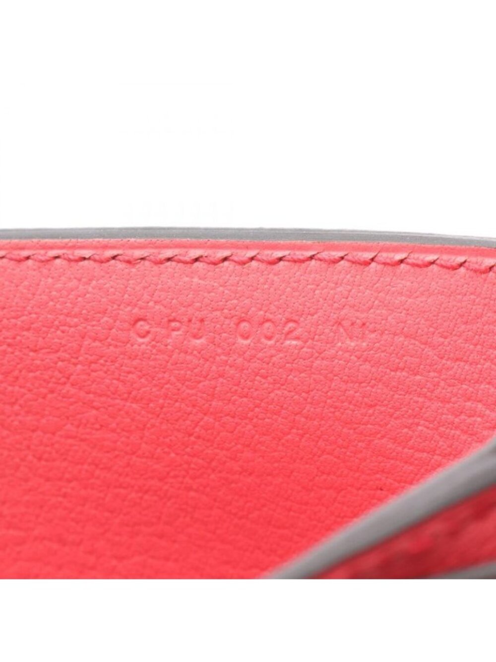 Hermes Shoulder Bag Opry 24 ck Geranium Rose Azalea Leather - Picture 5 of 9